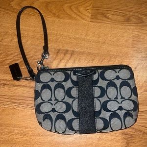 Black Coach Clutch